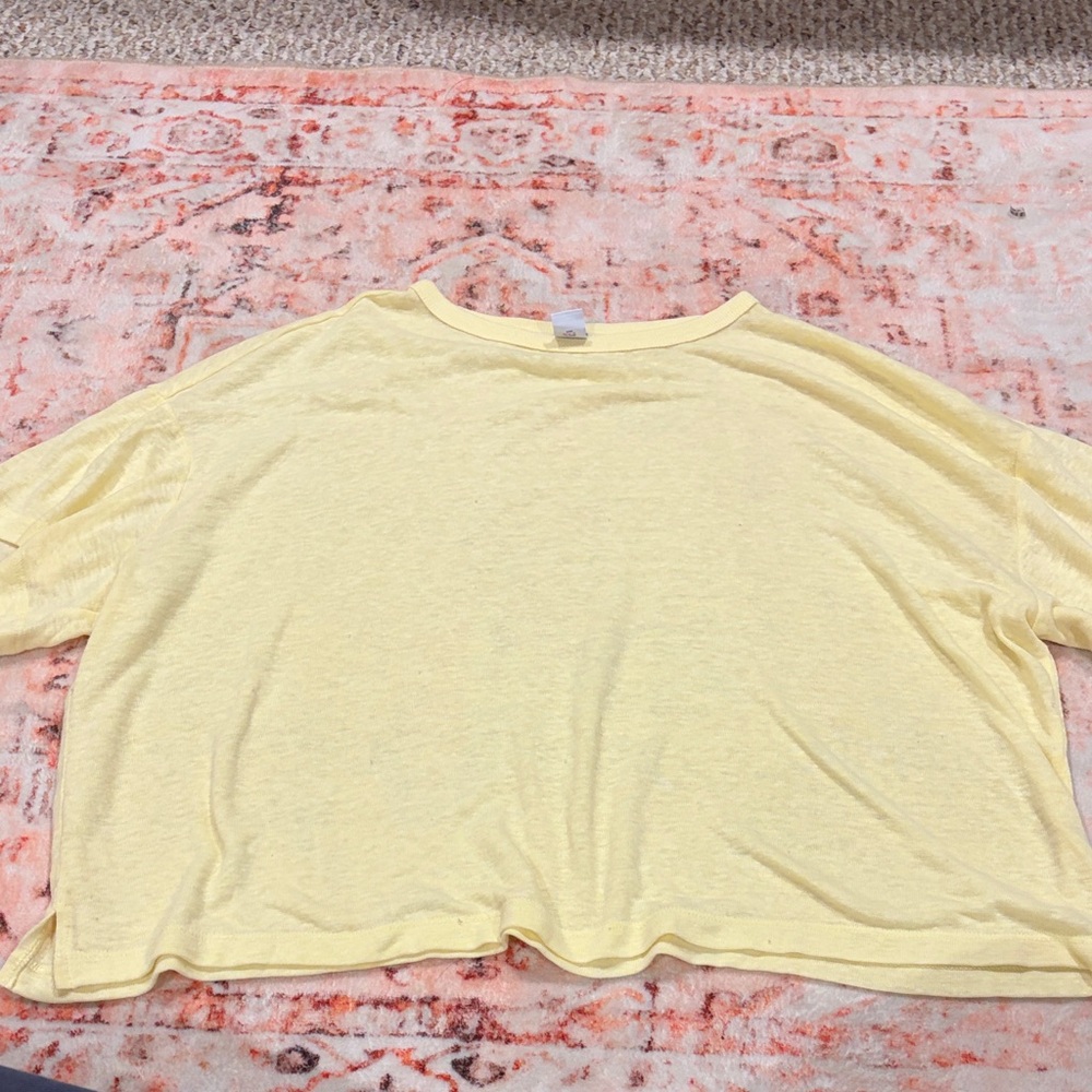 Old Navy Women's Yellow Top
